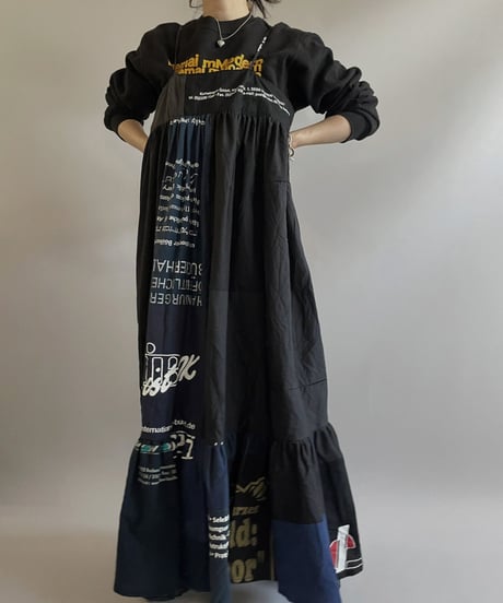 【RE;CIRCLE】RE Eco-Friendly Bag Camisole Long One-piece Black / 2300828-016
