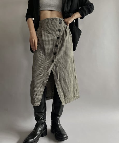 【USED】 Cotton Long Skirt / 220903-010