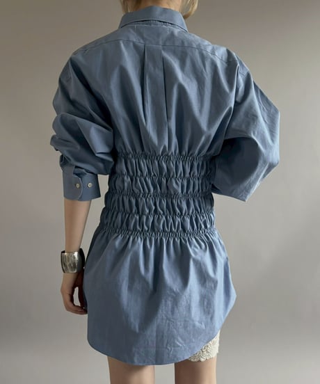 【RE;CIRCLE】 RE Shirring Shirt / 260504-003