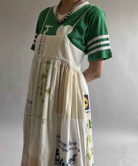 【RE;CIRCLE】RE Eco-Friendly Bag Camisole Long One-piece / 240905-014