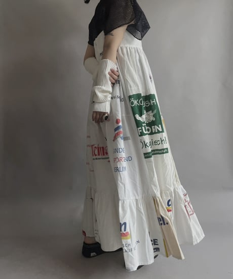 【RE;CIRCLE】RE Eco-Friendly Bag Camisole Long One-piece / 230427-025