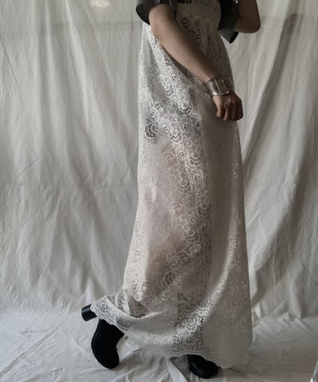 【RE;CIRCLE】 RE Lace N/S One-piece②/210611-026