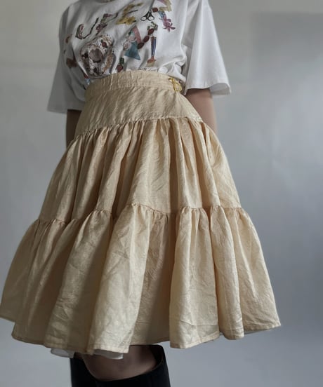 【USED】 Middle Tiered Skirt / 220625-003