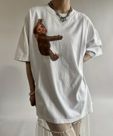 【USED】  anvil Monkey T-Shirt/250510-036