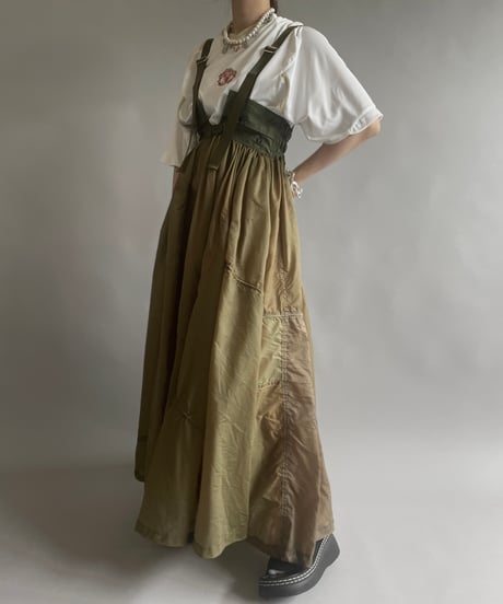 【RE;CIRCLE】 RE Army Parachute 2Way One-Piece / 240822-002