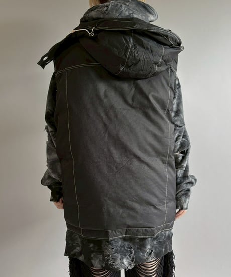 【USED】 Stitch Design Down Vest / 251227-013