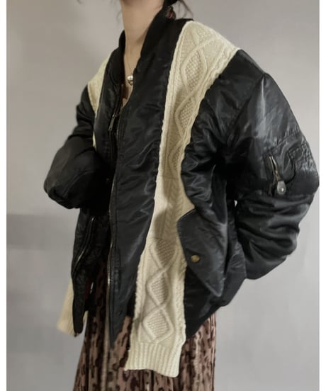 【RE;CIRCLE】 RE MA-1 Alan Docking Jacket / 221208-001