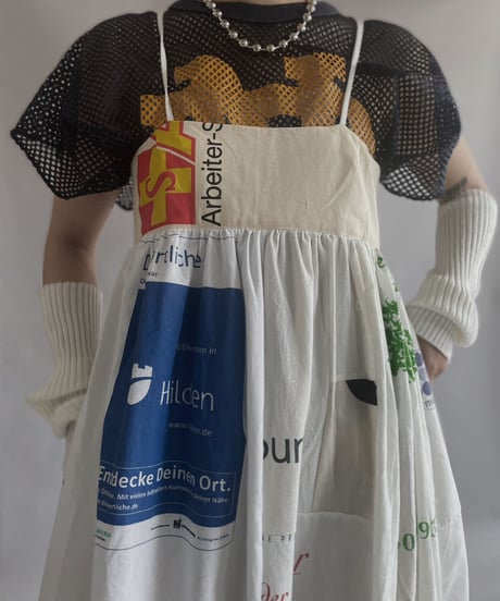 【RE;CIRCLE】RE Eco-Friendly Bag Camisole Long One-piece / 2304027-026