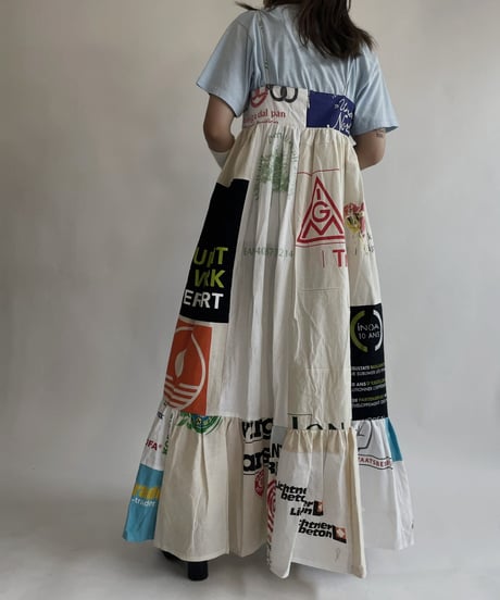 【RE;CIRCLE】 RE Eco-Friendly Bag Camisole One-piece / 220825-033
