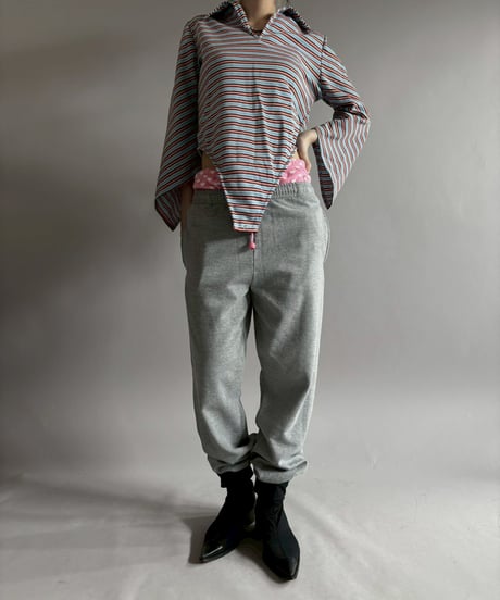 【RE;CIRCLE】 RE Rib Knit Leotard Top / 260205-023