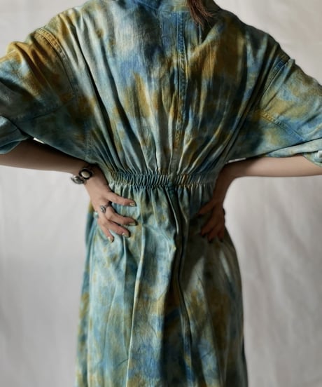 【RE;CIRCLE】  RE Tie-dyed Medical S/S Gown②/20210819-036