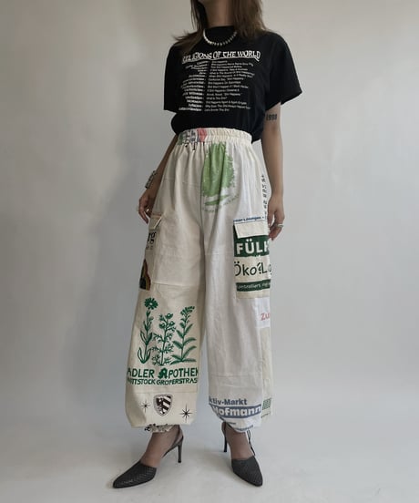 【RE;CIRCLE】 RE Eco-Friendly Bag Pants / 220707-006