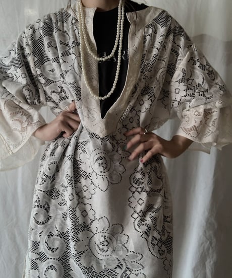 【RE;CIRCLE】 RE Front Open Lace One-piece/210714-014