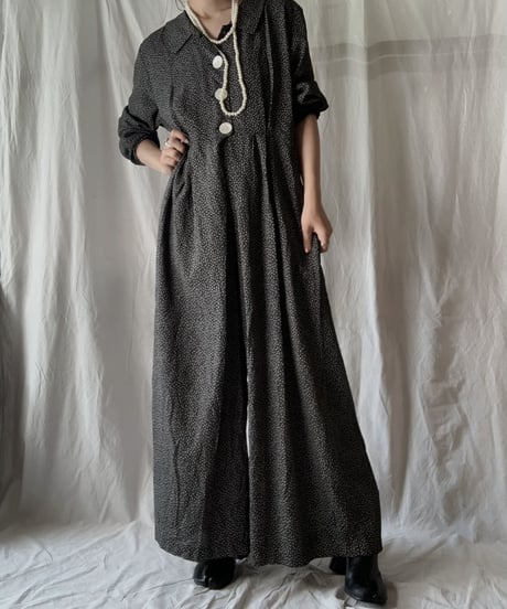 【USED】 Flower Patterned All In One/210714-031