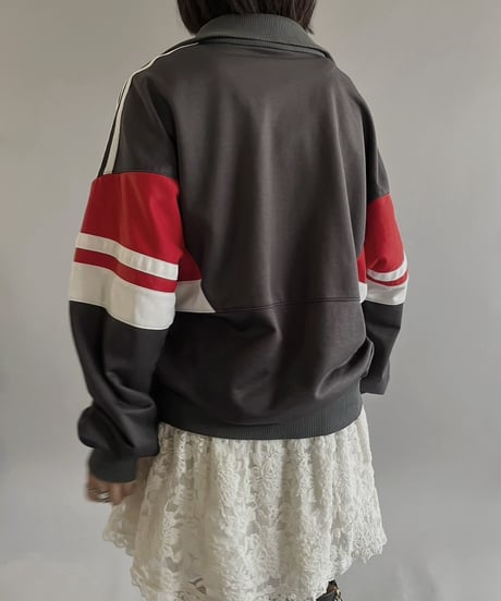 【USED 】80s adidas L/S Jersey Top/240407-018