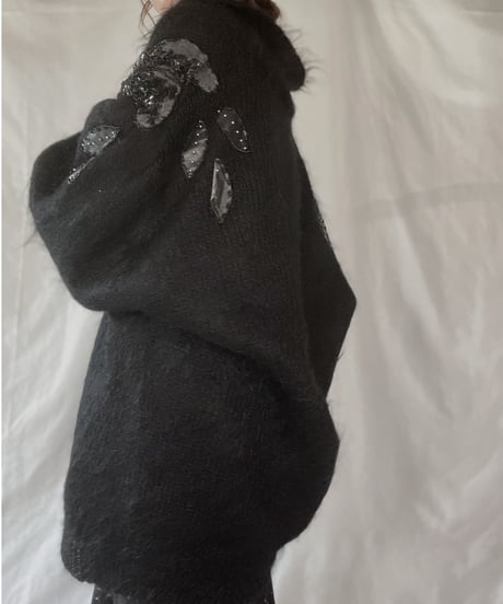 【USED】    Mohair Knit Cardigan/211216-017