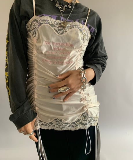 【RE;CIRCLE】 Non asleep cami  /  241024-009