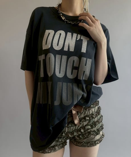 【USED】 FRUIT OF THE LOOM DON'T TOUCH MY JUNK T-Shirt / 260523-009
