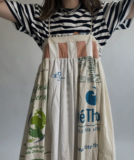 【RE;CIRCLE】 RE Eco-Friendly Bag Camisole One-piece / 220707-014