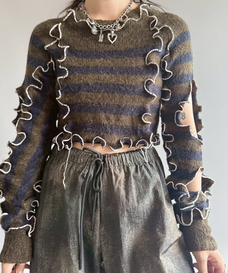 【RE;CIRCLE】 RE Mellow Knit + Tie/  251023-031