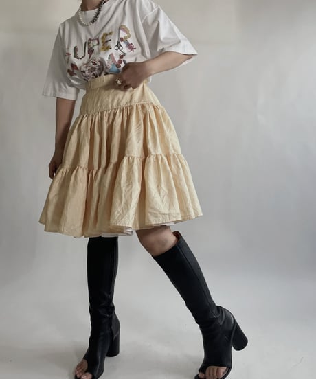 【USED】 Middle Tiered Skirt / 220625-003
