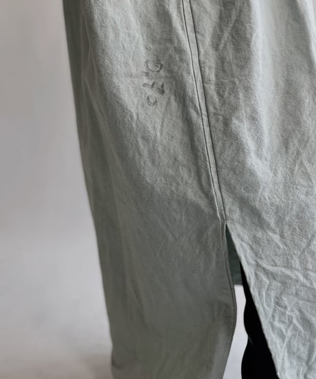 【RE;CIRCLE】RE Dyed French Mattress Cover One-piece -Aqua Green- / 220512-010