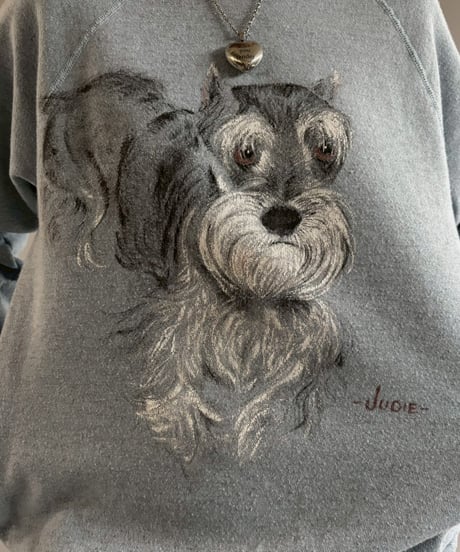 【USED】 Made In USA Dog Paint Sweat /251115-019
