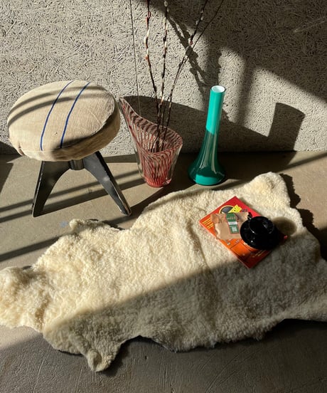 【USED】  Fur Rug ④/20211222-004
