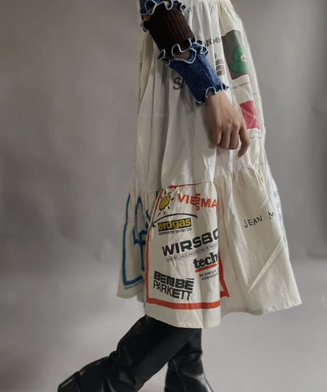 【RE;CIRCLE】RE Eco-Friendly Bag Camisole Middle One-piece / 230327-007