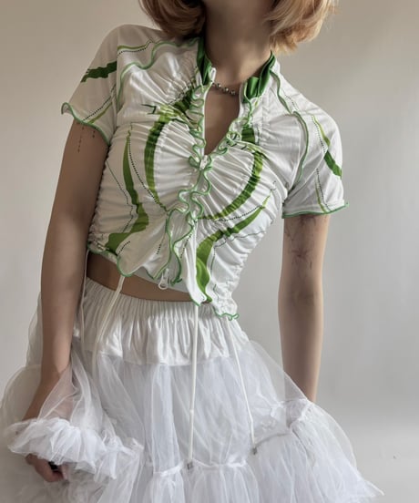 【RE;CIRCLE】 RE Mellow Racing Top / 250710-005