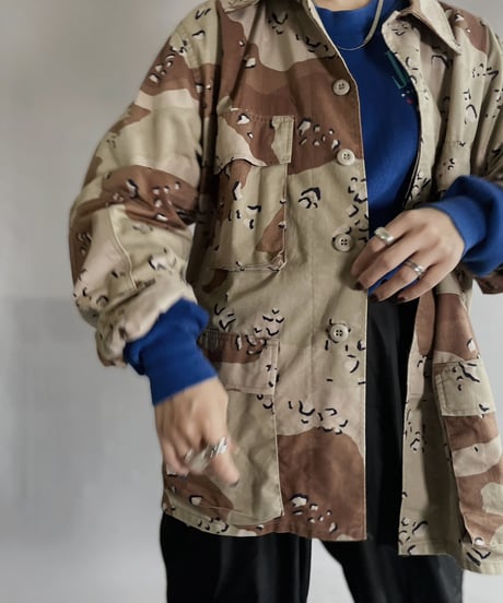 【USED】 Army Jacket Camouflage / 221203-015