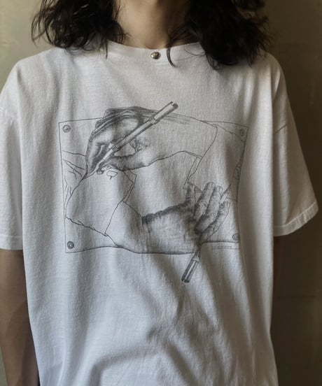 【USED】 Made in USA  M.C.Escher Art T-Shirt /230731-005