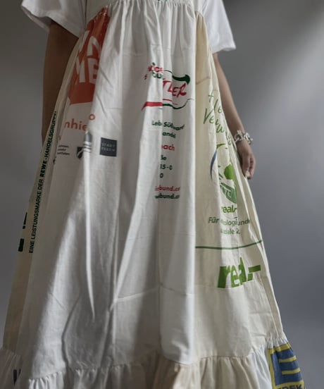 【RE;CIRCLE】RE Eco-Friendly Bag Camisole Long One-piece / 230727-018