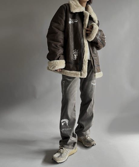 【Mashup Products】  Mouton Jacket/  240217-017