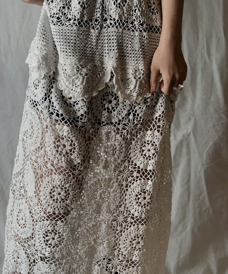 【RE;CIRCLE】 RE Lace N/S One-piece⑤/210714-009