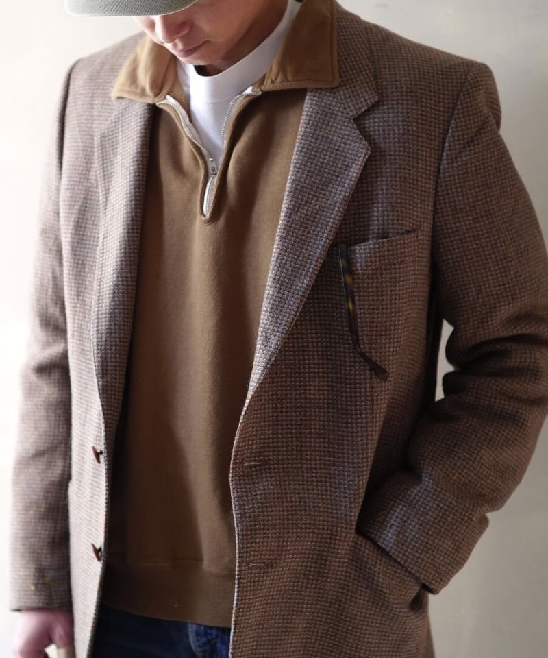 THE UNION｜THE FABRIC】 HALF ZIP COLOR SWEAT / 2