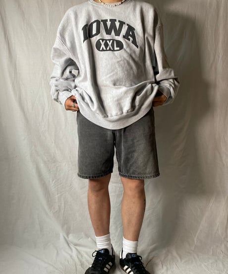 【USED】   Champion Reverse Weave Sweat IOWA/210516-035