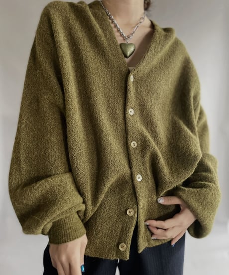 【USED】  Brentwood Sportswear Alpaca Knit Cardigan / 230202-021