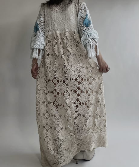 【RE;CIRCLE】 RE Crochet Lace One-piece / 220526-007
