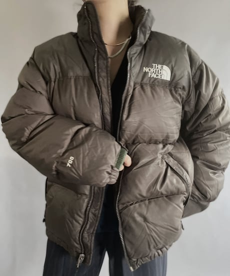 【USED】 The North Face Down Jacket Brown / 221224-028