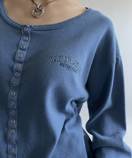 【USED】 Made in USA Harley-Davidson L/S Top  /250426-008