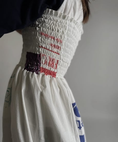 【RE;CIRCLE】 RE Eco Bag Camisole One-piece ⑥ /220407-006
