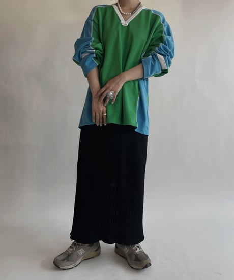 【USED】 Long Sleeved Soccer T-shirt / 220604-005