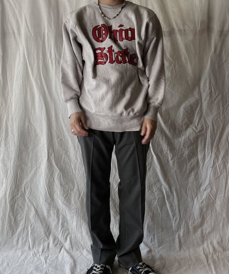 【USED】 80's USA Champion Reverse Weave Ohio State/210324-021