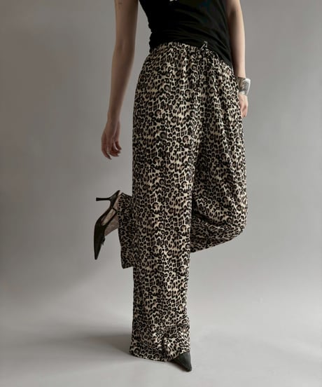 【USED】  Leopard print Pants / 250920-020
