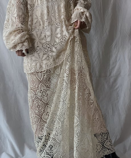 【RE;CIRCLE】RE Crocket L/S Dress②/210526-051