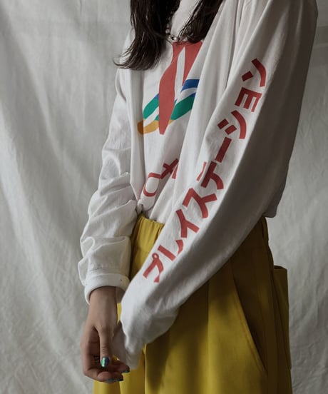 【USED】L/S T-shirt "PS" Family Logo /210602-011