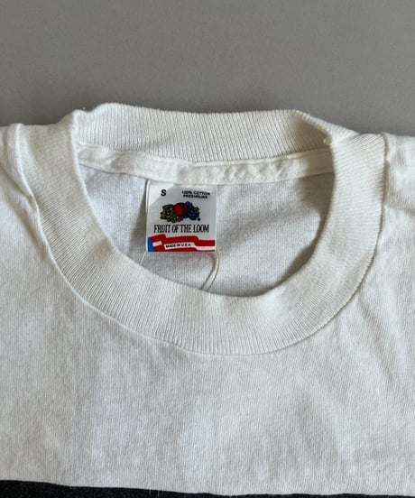 【USED】 Made in USA 80~90s Fruit of the Loom T-Shirt  /240608-009
