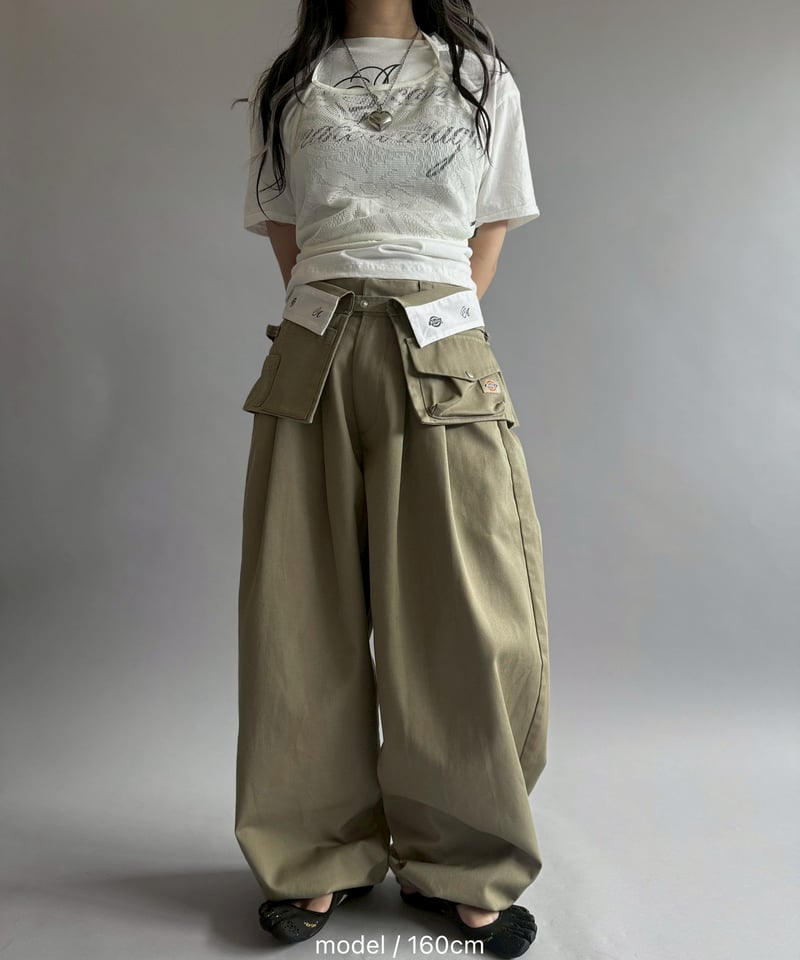 New】 Dickies®×Chinatsu Aoyama The Makers Pants