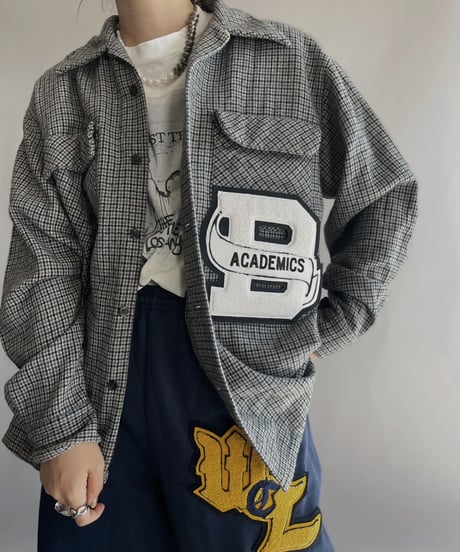 【RE;CIRCLE】 RE Wappen Check Shirt / 221103-008